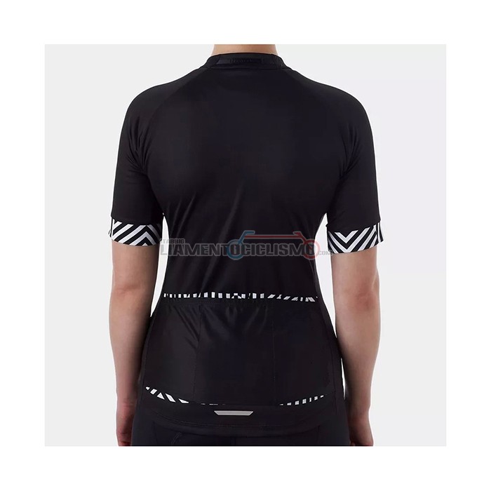 Abbigliamento Ciclismo Donne Trek Manica Corta 2021 Nero